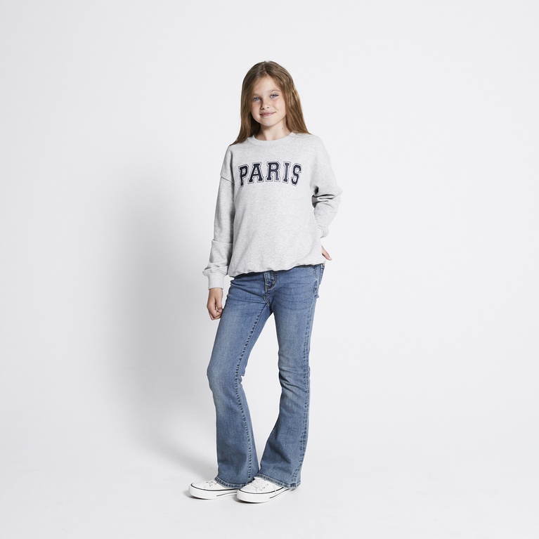 Printed sweatshirt "Vilma" Grey melange 4